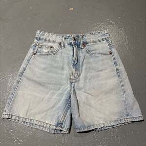 Zara Y2K Light Wash Jorts